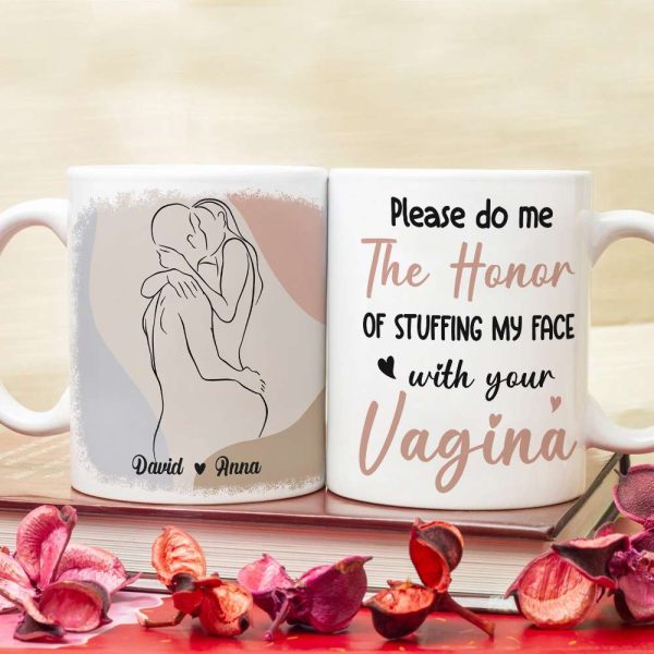 Please Do Me The Honor Personalized Couple Mug, Gift For Couple
