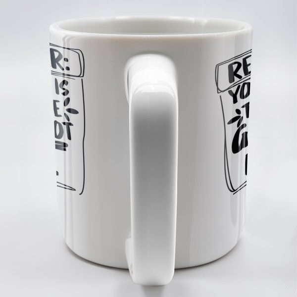 Please God Not People Reminder Mug - Personalized Custom Coffee Mug - COL059_MG