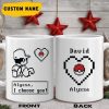 Pokemon I Choose You Valentine Mug