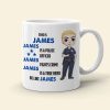 Police Officer Fights Crime True Hero Personalized Mug