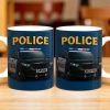 Police, Police Car And Siren - Personalized Custom Coffee Mug - OFC006_MG