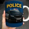 Police, Police Car And Siren - Personalized Custom Coffee Mug - OFC006_MG