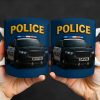 Police, Police Car And Siren - Personalized Custom Coffee Mug - OFC006_MG