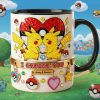 PoMo I Choose You - Personalized Accent Mug - Gift For Couple, Fan Movies HH01