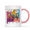 Pop Art We Used To Live In Your Balls Personalized Mug