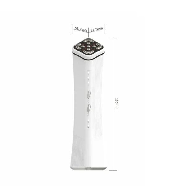 Portable Ems + Rf Facial Lifting Device, 3 Modes, Usb Rechargeable