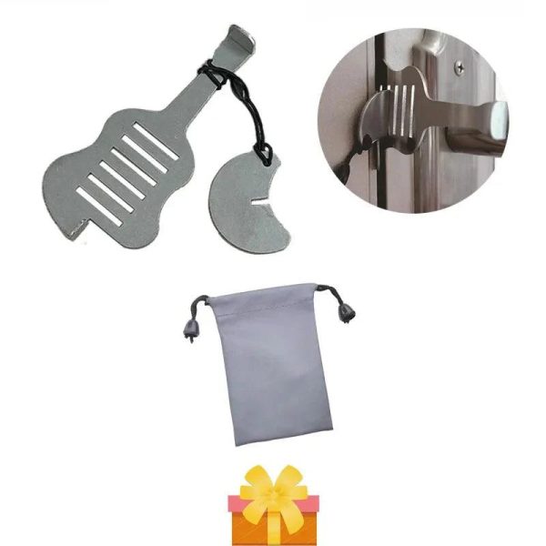 Portable Lock For Hotel Room Travel Anti-Theft Door Stopper