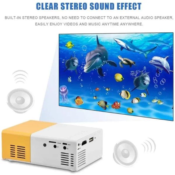 Portable Mini Projector Support Mount 1080P 4K