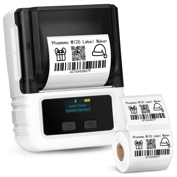 Portable Mini Thermal Printer - Memo And Label Printer