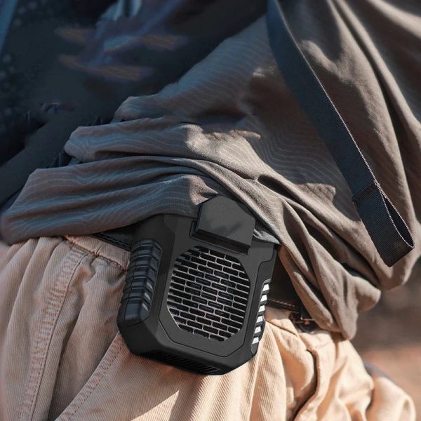 Portable Waist Fan And Power Bank