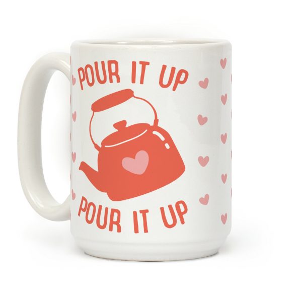 Pour It Up Tea Kettle Coffee Mug