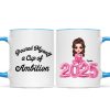 Poured Myself A Cup Of Ambition Personalized Ceramic Mug