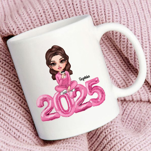 Poured Myself A Cup Of Ambition Personalized Ceramic Mug