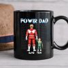 Power Dad Personalized Black Mug, Gift For Father's Day-5QHDT020523