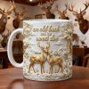 Precious Deer & Doe Couple Coffee Mug, Personalized Gifts For Couple 05qhlu210126