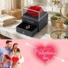 Preserved Rose with I Love You Necklace Gift Set