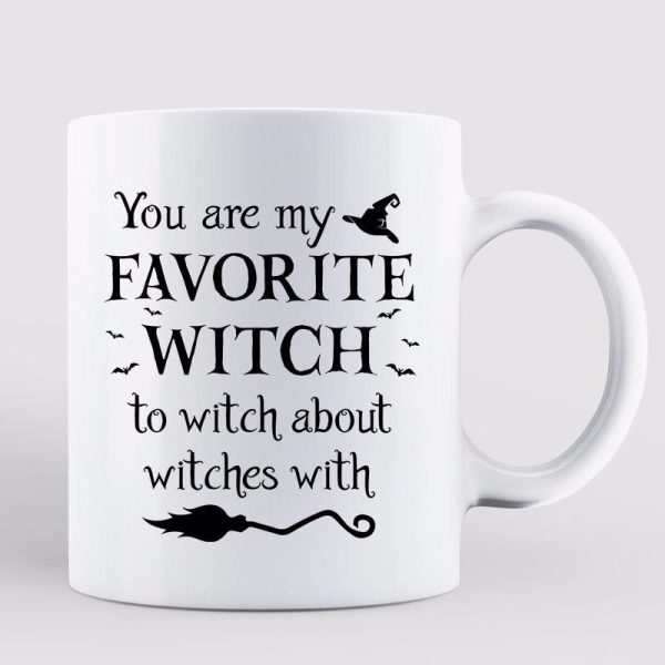 Pretty Best Friends Halloween Personalized Mug