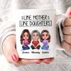 Pretty Doll Like Mother Like Daughter Personalized Mug