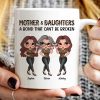 Pretty Sassy Leopard Like Mother Like Daughter Gift For Mom Personalized Mug