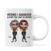 Pretty Sassy Leopard Like Mother Like Daughter Gift For Mom Personalized Mug
