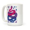 Pride Snakes: bi Coffee Mug