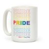 Pride Thank You Bag Parody Coffee Mug