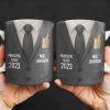 Principal Since Suit And Tie Design - Personalized Custom Coffee Mug - TEACH052_MG