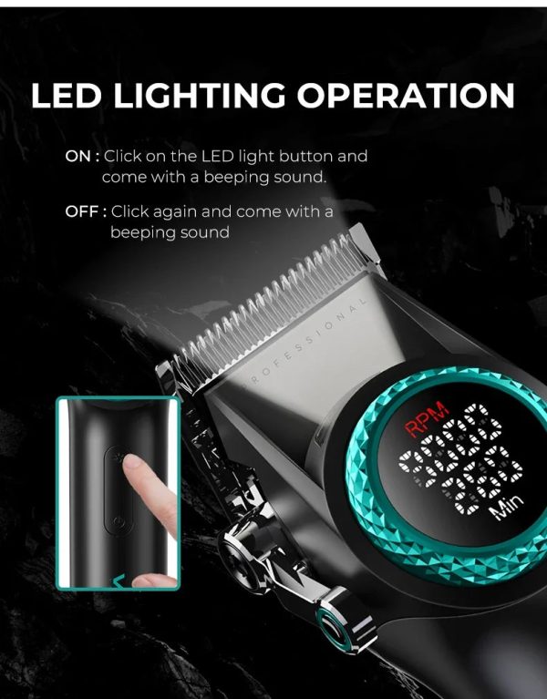 Professional Cordless Hair Trimmer