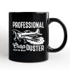 Professional Crop Duster Funny Personalized Mug, Silent But Deadly Sarcastic Men Gift with Custom Name
