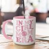 Promoted To Mommy Coffee Mug Funny Gift for Mom of Girls, Pregnancy New Mom Gift, Birthday Mother's Day Baby Shower Gift