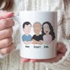 Proud Father And Dumb Kid- Personalized Coffee Mug- Gift For Dad- Dad Cartoon Mug-DR-WHM-06dnqn180423