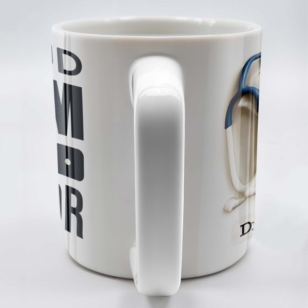 Proud Mom Of A Doctor Coffee Mug - Personalized Custom Coffee Mug - DOC005_MG
