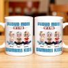 Proud Mom Of A Few Dumb*ss Kids Cartoon Characters - Personalized Custom Coffee Mug - MOM057_MG