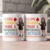Proud Retired Teacher - Teacher Appreciation - Personalized Mug