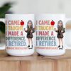 Proud Retired Teacher - Teacher Appreciation - Personalized Mug