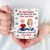 Proud To Be Your Dad, Forever - Family Personalized Custom 3D Inflated Effect Printed Mug - Father's Day, Gift For Dad, Daughter