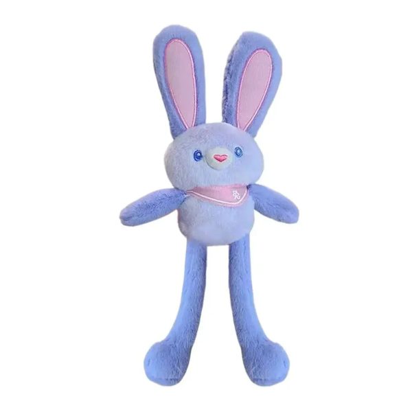 Pull Up Bunny Plush Toy Soft Stuffed Rabbit 30 cm