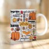 Pumpkin Fall Vibes Thanksgiving Halloween Gift Mug HO82 891344