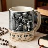 Put On The Full Amor Of God - Personalized White Edge-to-Edge Mug - Gift For Christians | NL122