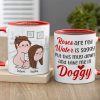 Put This Mug Down And Take Me In Doggy-Gift For Couple-Personalized Coffee Mug-Funny Couple