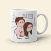Put This Mug Down And Take Me In Doggy-Gift For Couple-Personalized Coffee Mug-Funny Couple