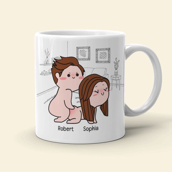 Put This Mug Down And Take Me In Doggy-Gift For Couple-Personalized Coffee Mug-Funny Couple