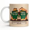 Putting Out Work Fires Together, Cartoon Fire Extinguishers - Personalized Custom Coffee Mug - COL119_MG