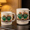 Putting Out Work Fires Together, Cartoon Fire Extinguishers - Personalized Custom Coffee Mug - COL119_MG