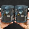 Radiologist Dr. Tommy, Radiology Vest and Medical Mask - Personalized Custom Coffee Mug - DOC001_MG