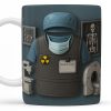 Radiologist Dr. Tommy, Radiology Vest and Medical Mask - Personalized Custom Coffee Mug - DOC001_MG