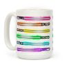 Rainbow Lightsabers Coffee Mug