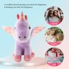Rainbow Pink Unicorn Plush Soft Stuffed Animal Toy