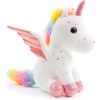 Rainbow Pink Unicorn Plush Soft Stuffed Animal Toy