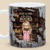 Reading Fuels My Soul - Personalized Custom Mug - Christmas Gift For Book Lovers